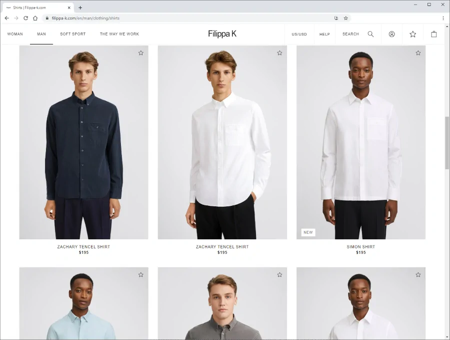 Episerver Commerce Cloud customer example Filippa K